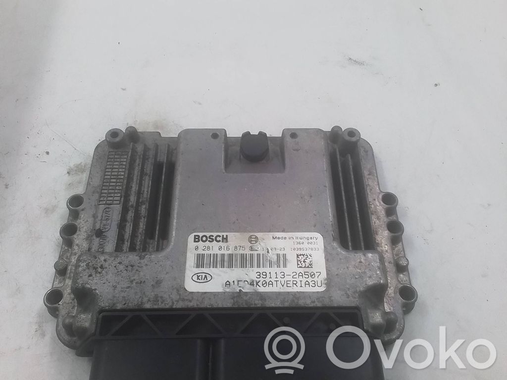 Engine control unit/module   0281016875,391132A507,1039S37833