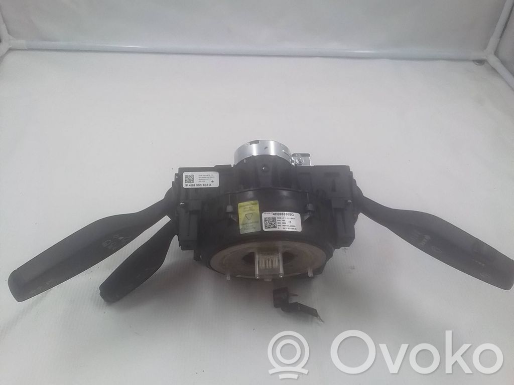 Audi A6 S6 C7 4G Interruptor/palanca de limpiador de luz de giro 