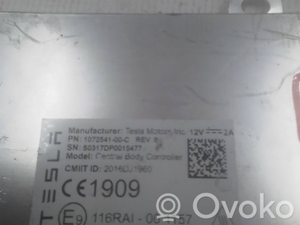 Tesla Model X Comfort/convenience module 