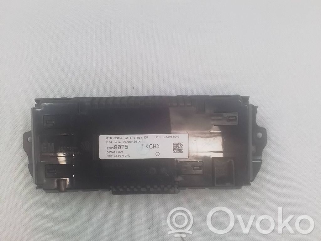 Opel Zafira C Monitor / wyświetlacz / ekran 