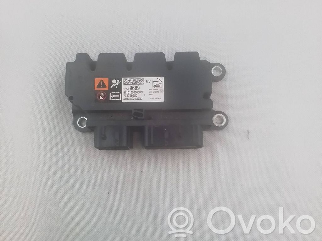 Opel Zafira C Airbag control unit/module 