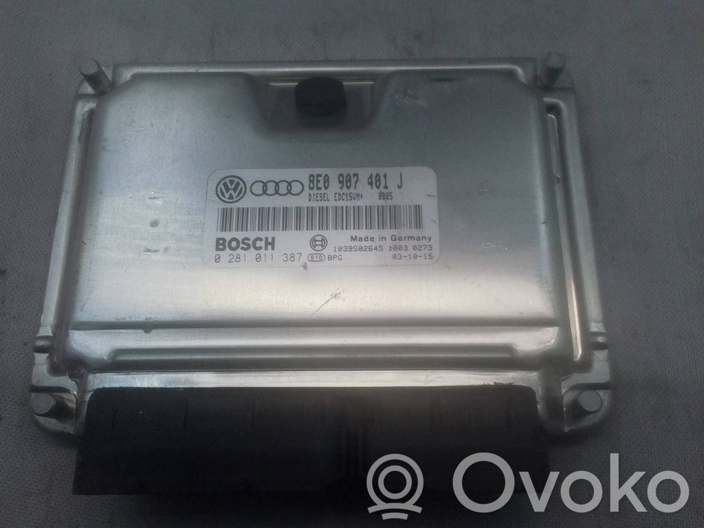 Volkswagen PASSAT B5.5 Engine control unit/module 