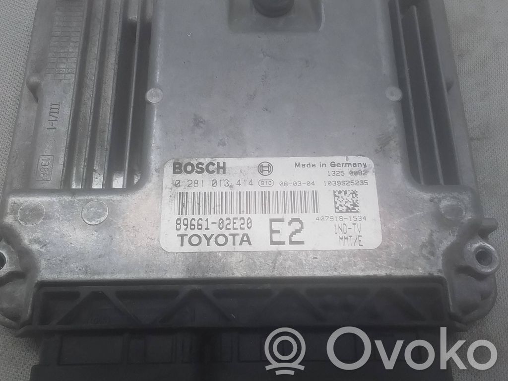 Toyota Auris 150 Engine control unit/module 