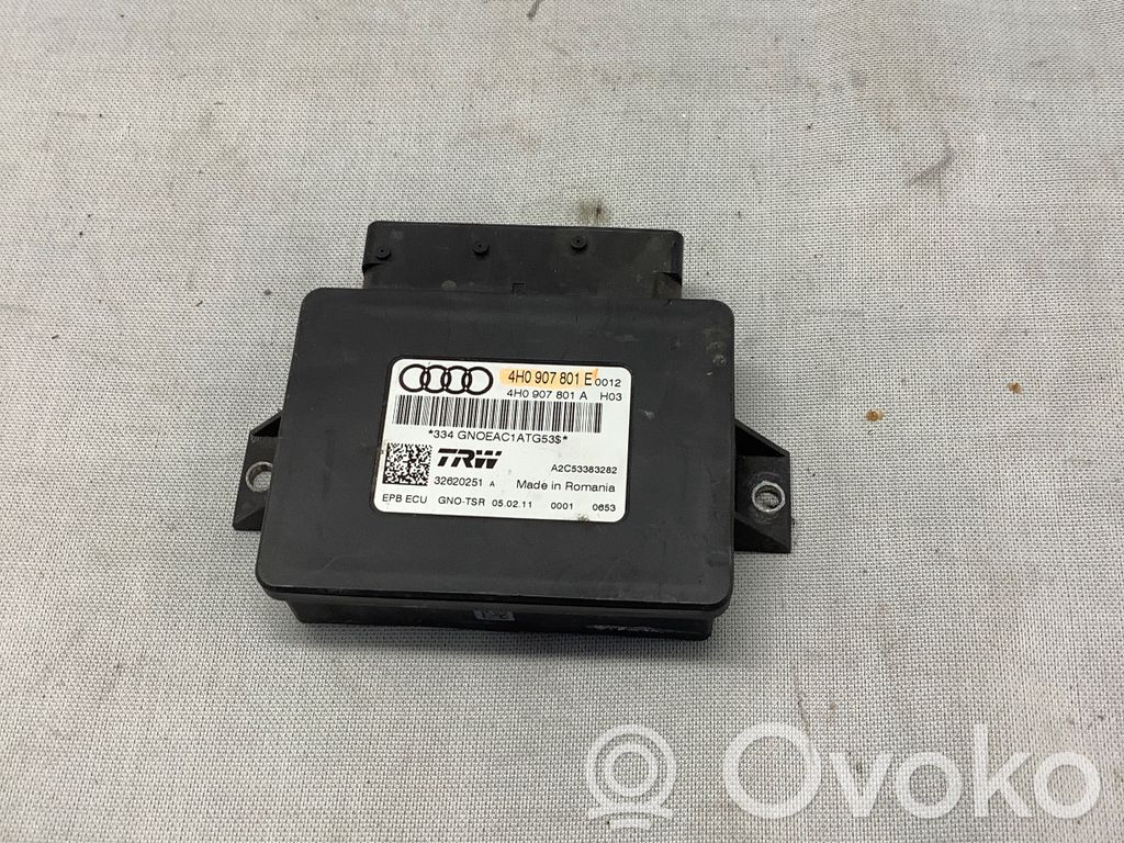 Audi A6 S6 C7 4G Module de commande de frein à main 