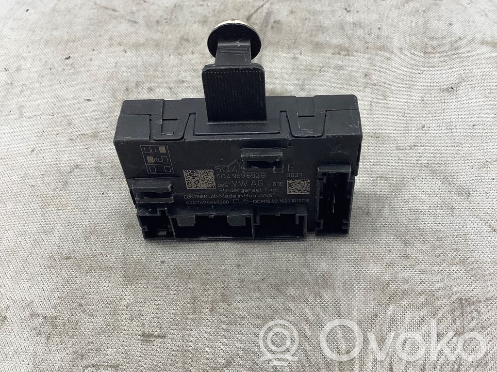 Skoda Octavia Mk3 (5E) Other control units/modules 