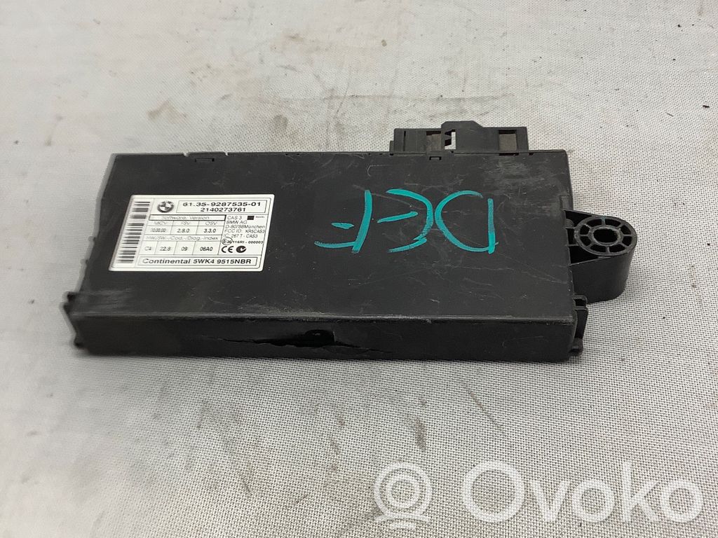 BMW 1 E81 E87 Unité de contrôle module CAS 