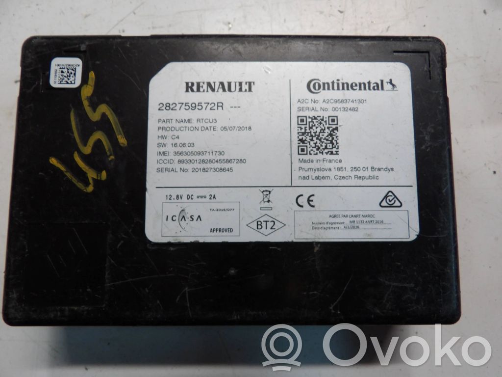 Renault Kadjar Other control units/modules 
