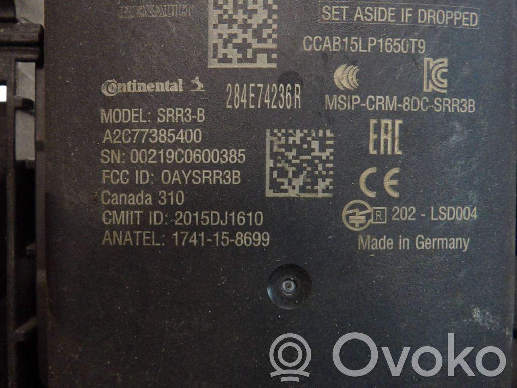 Renault Captur Radar / Czujnik Distronic 