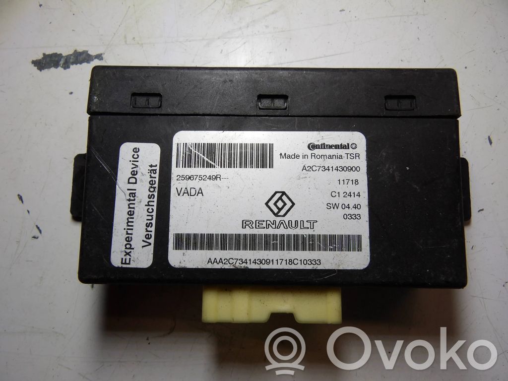 Autres unités de commande / modules   259675249R,A2C7341430900,A2C34143011