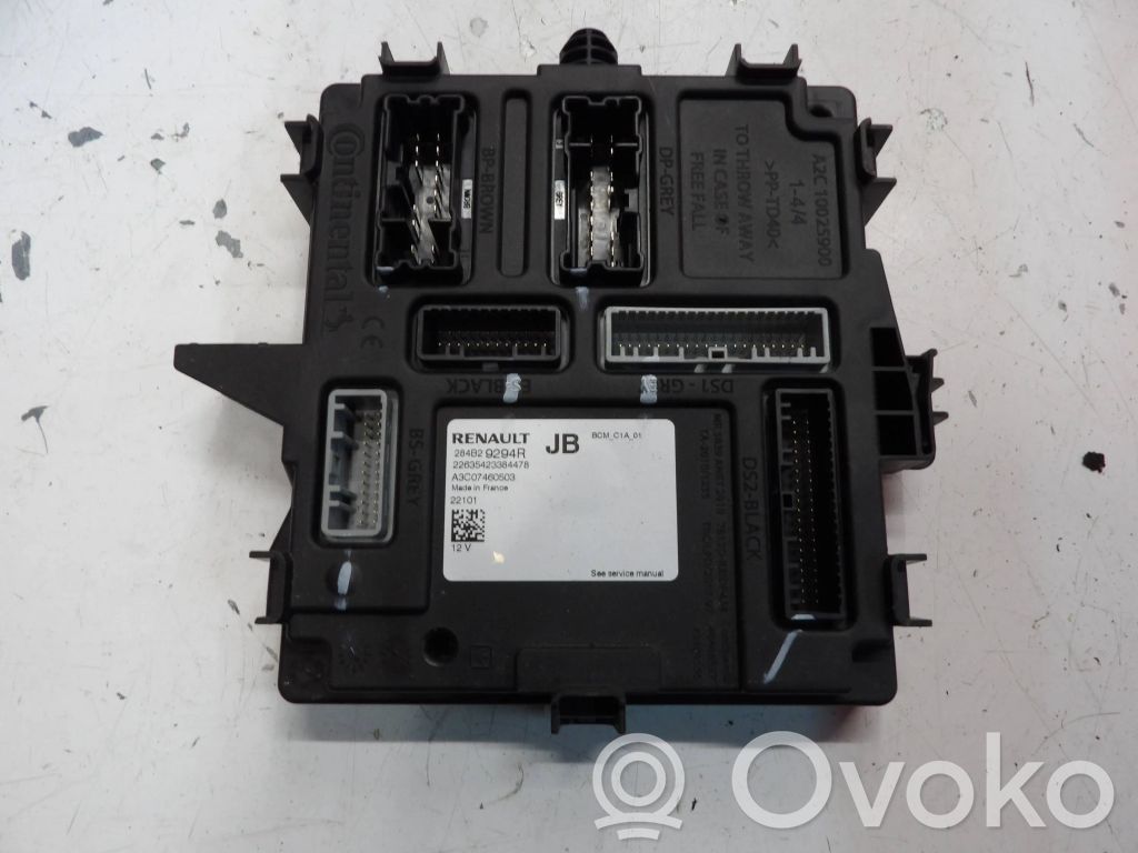 Autres unités de commande / modules   284B29294R,A3C07460503
