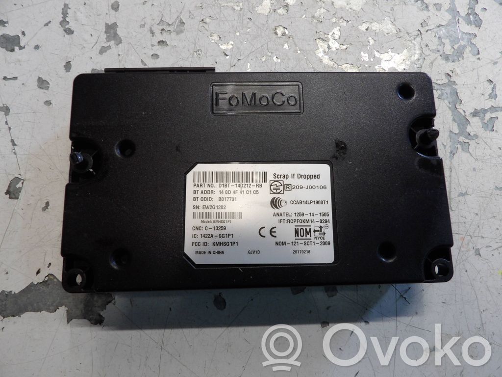 Komforta modulis   D1BT14D212RB,B017701,1422ASG1P1,140D4F41C1C5,209J00106