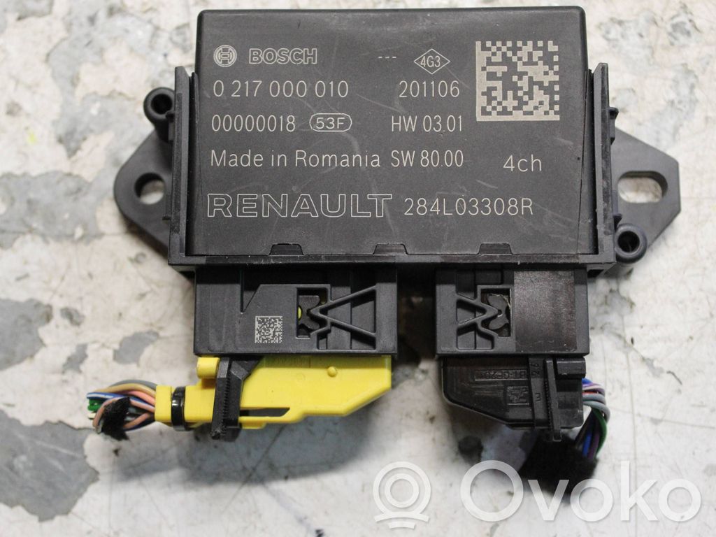 Renault Kangoo III Parking PDC control unit/module 