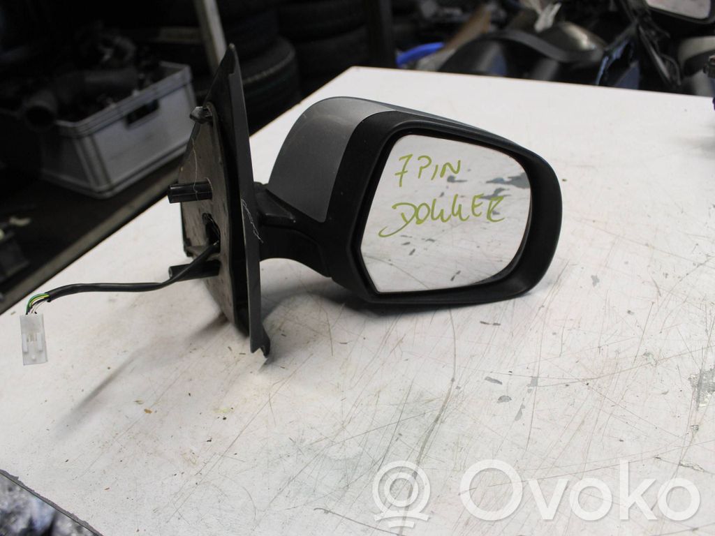 Front door electric wing mirror