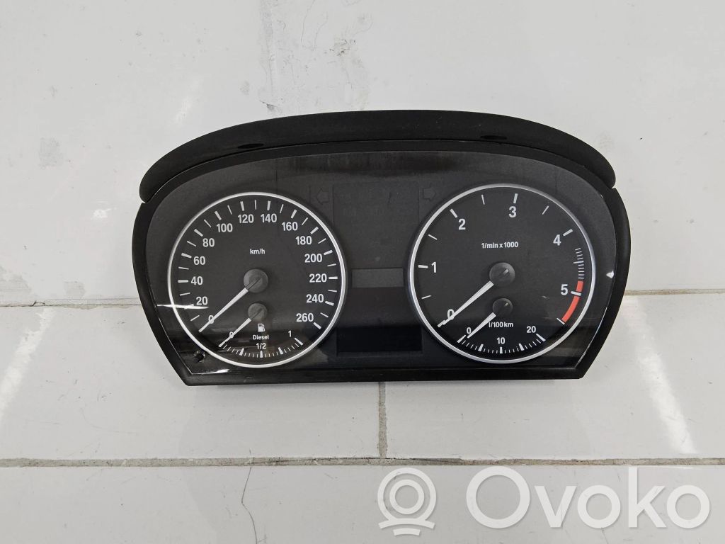 BMW 3 E90 E91 Speedometer (instrument cluster) 