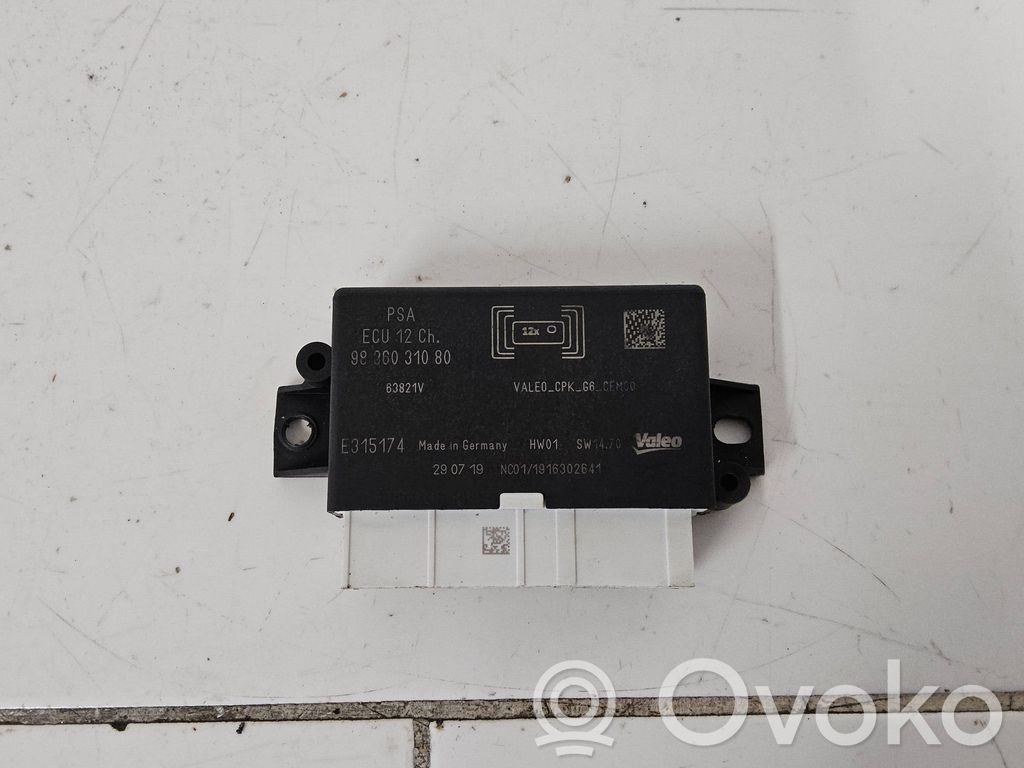 Peugeot 508 II Parking PDC control unit/module 