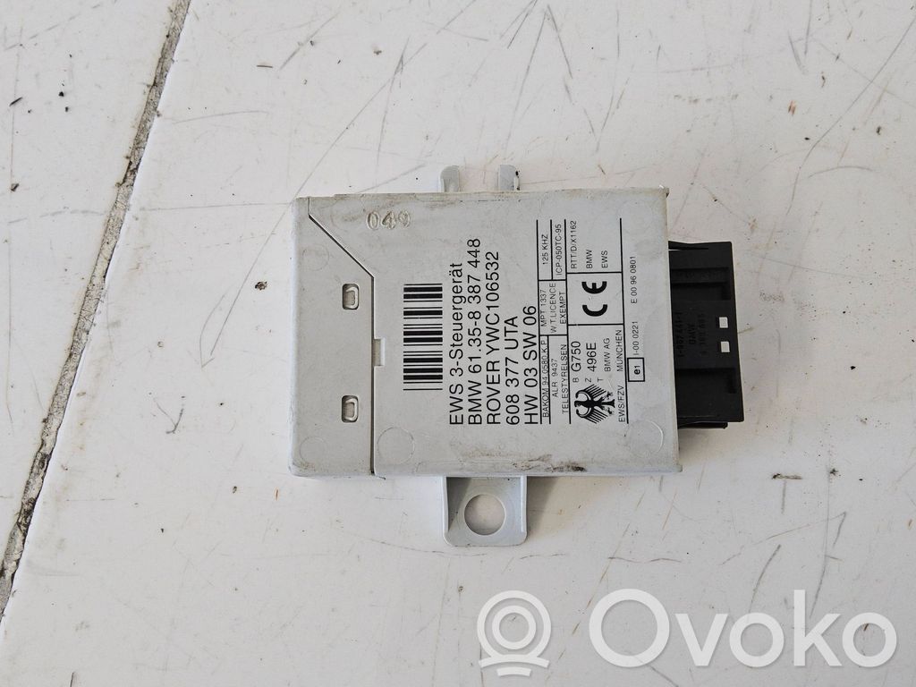 BMW 5 E39 Centralina/modulo immobilizzatore 
