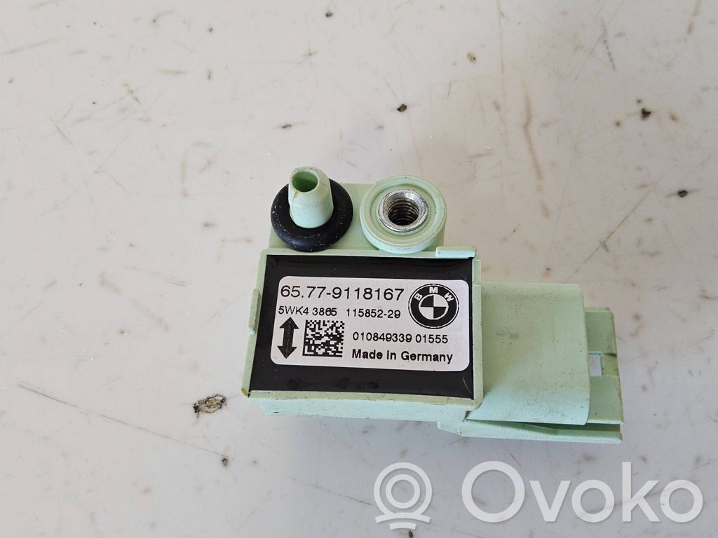 Sensor impacto/accidente para activar Airbag   9118167,5WK43865,11585229,010849339