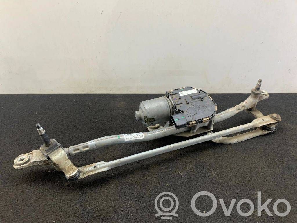Audi A6 S6 C7 4G Mechanizm i silniczek wycieraczek szyby przedniej / czołowej 