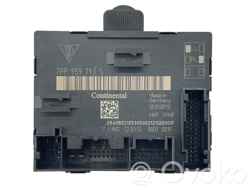 Unité de commande module de porte   7PP959793S