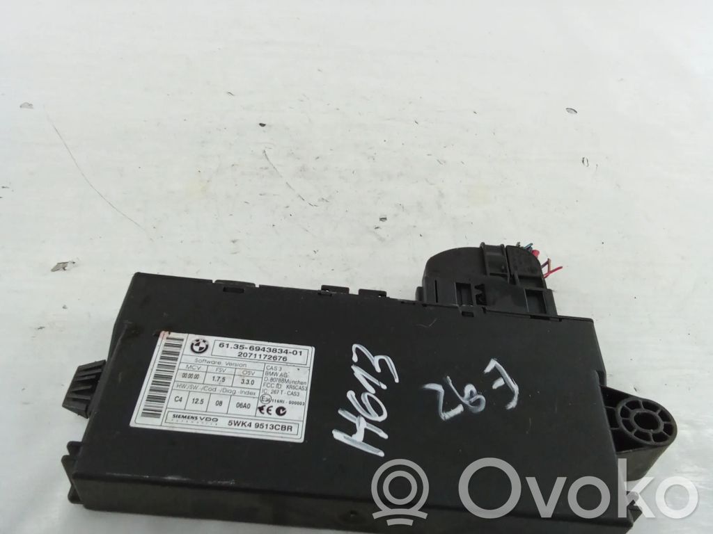 BMW 3 E92 E93 CAS vadības bloka modulis 