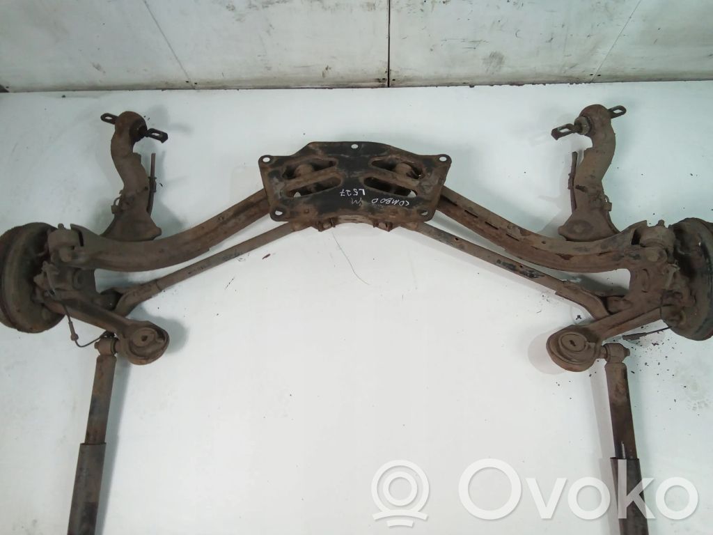 Rear axle beam