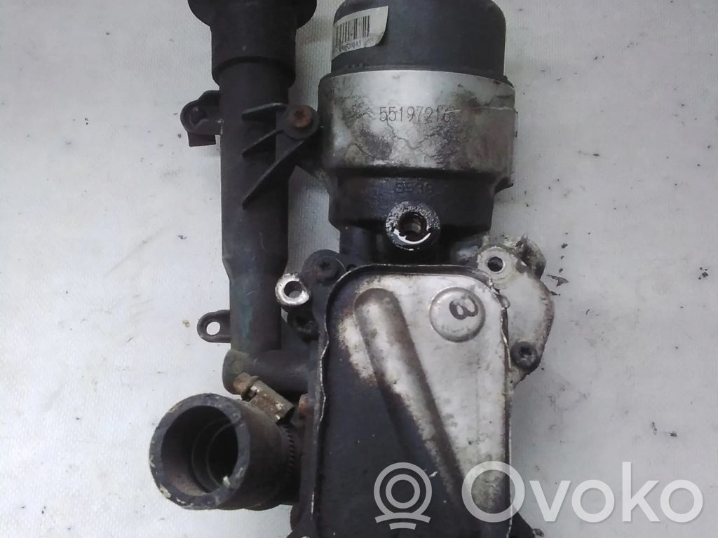 Opel Corsa D Oil filter mounting bracket 