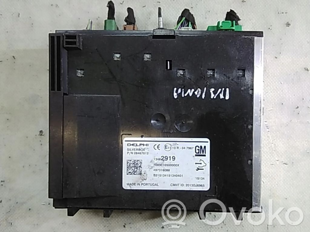 Opel Insignia A Unitate/modul control navigație GPS 