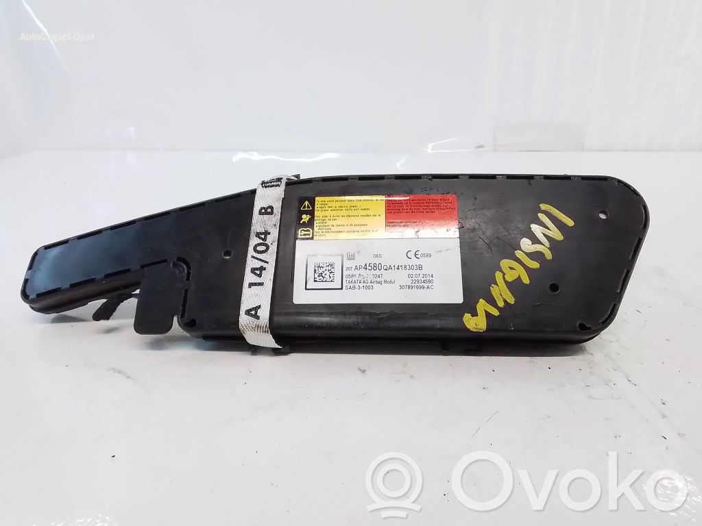 Opel Insignia A Poduszka powietrzna Airbag fotela 