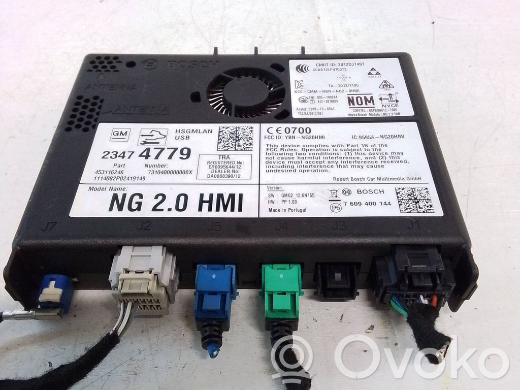 GPS navigation control unit/module   23474779,453116246,7310400000000X,1114082202419149