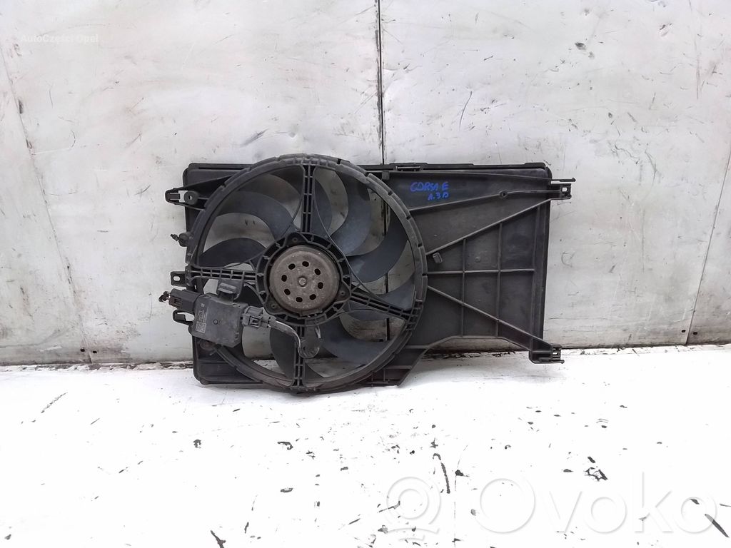 Opel Corsa E Elektrisks radiatoru ventilators 