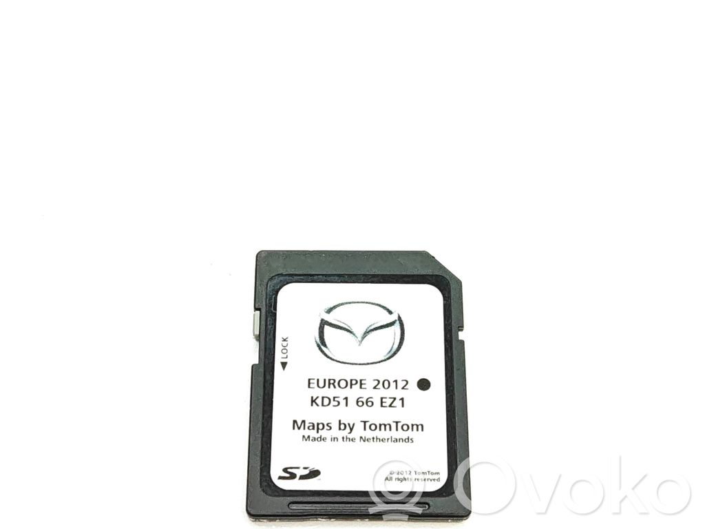 Mazda 6 Mapas de navegación CD/DVD 