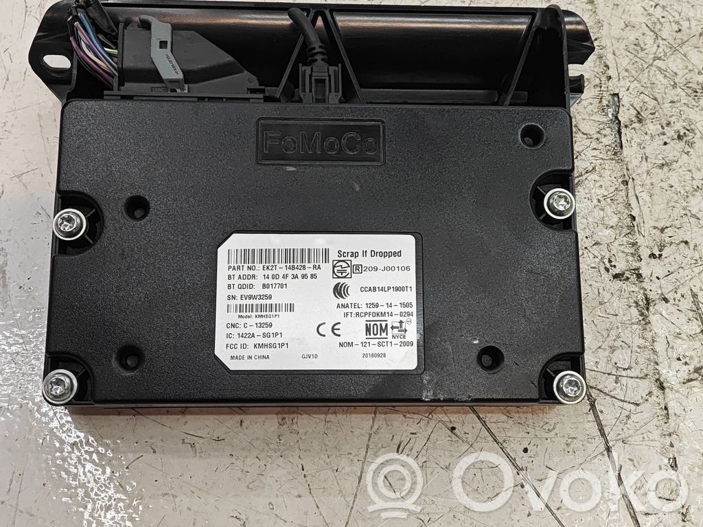 Ford Tourneo Custom Bluetooth control unit module 