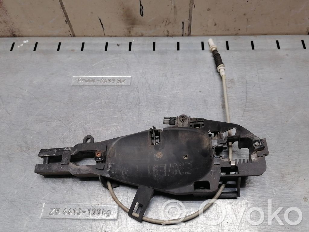 BMW 3 E90 E91 Manecilla/asa externa de la puerta trasera 