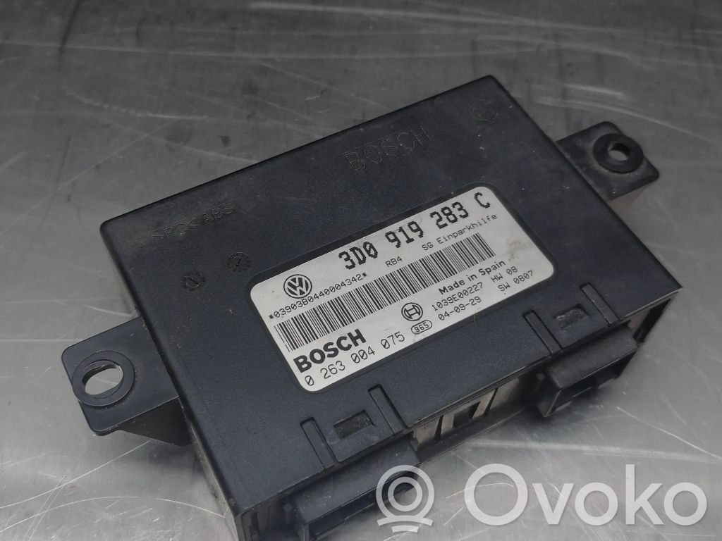 Volkswagen Phaeton Parking PDC control unit/module 
