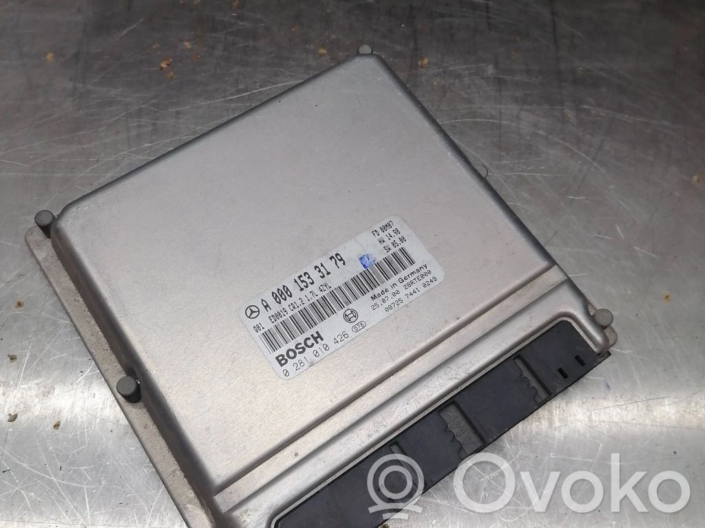 Mercedes-Benz A W168 Engine control unit/module 