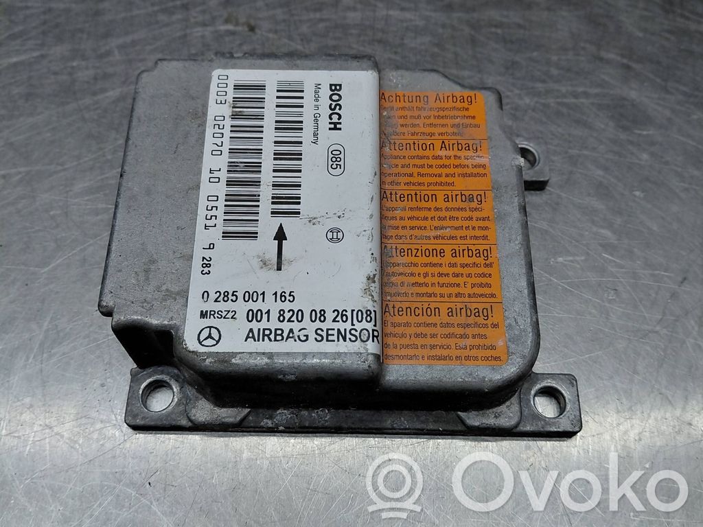 Mercedes-Benz CLK A208 C208 Module de contrôle airbag 