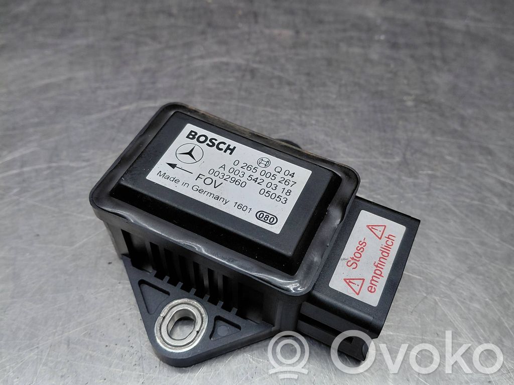 Mercedes-Benz E W211 Sensor ESP de aceleración de frecuencia del intermitente 