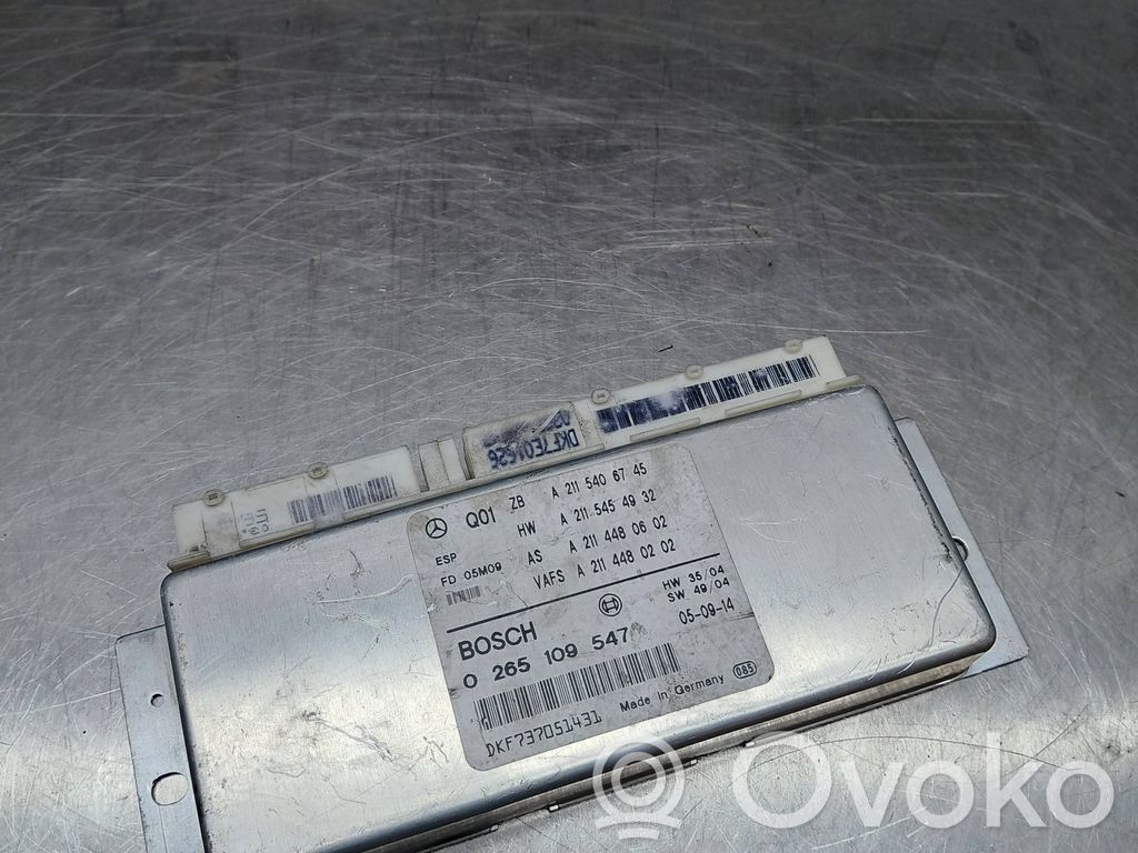 Módulo de control Gateway   A2115406745,A2115454932,A2114480602,0265109547