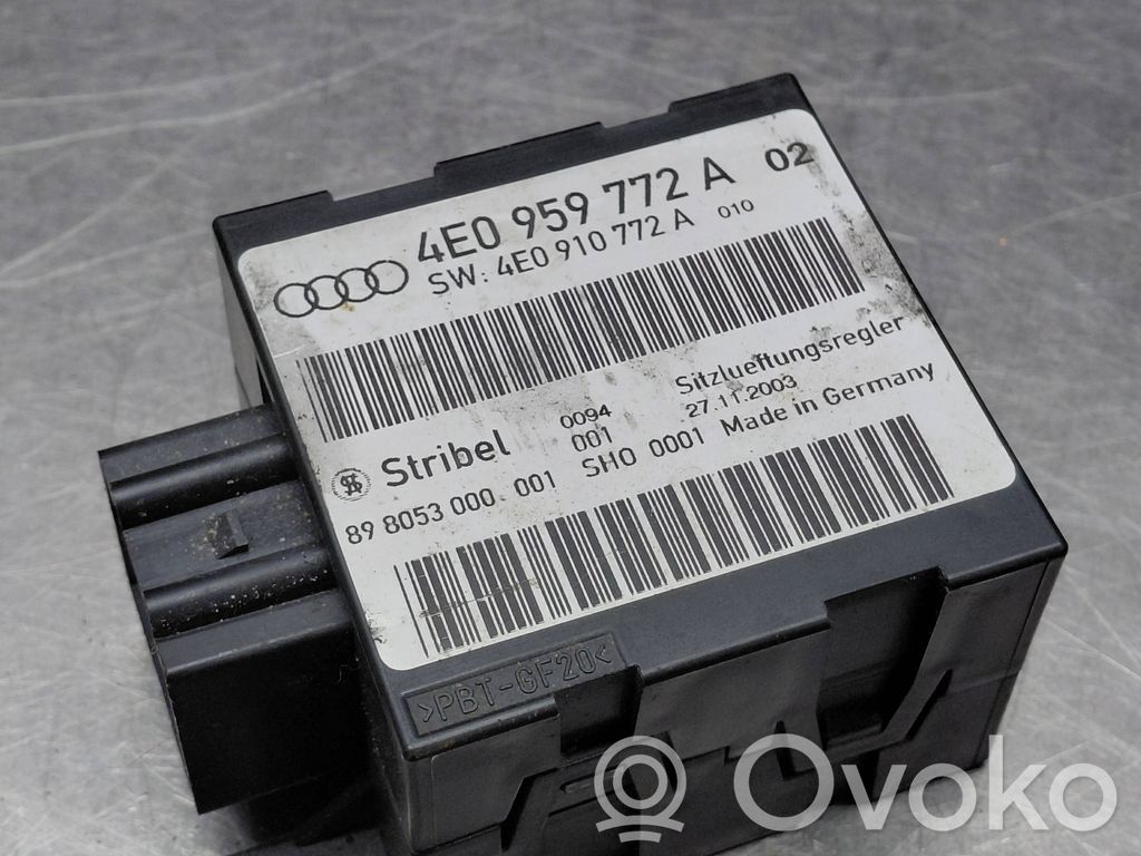 Audi A8 S8 D3 4E Other control units/modules 
