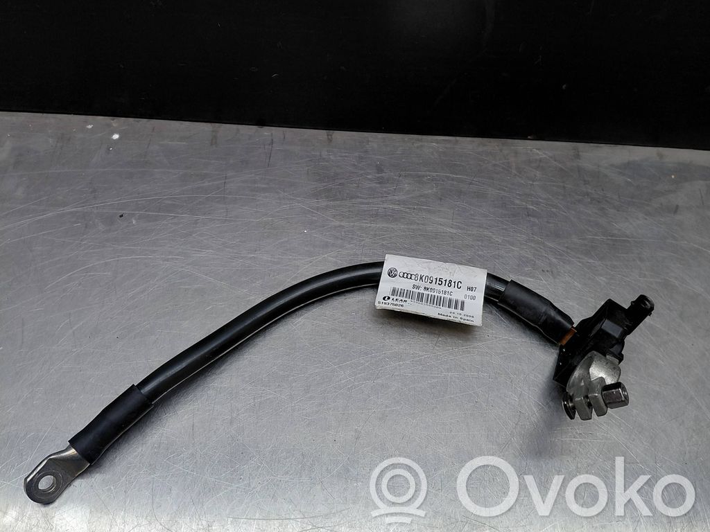 Audi A6 S6 C6 4F Negative earth cable (battery) 