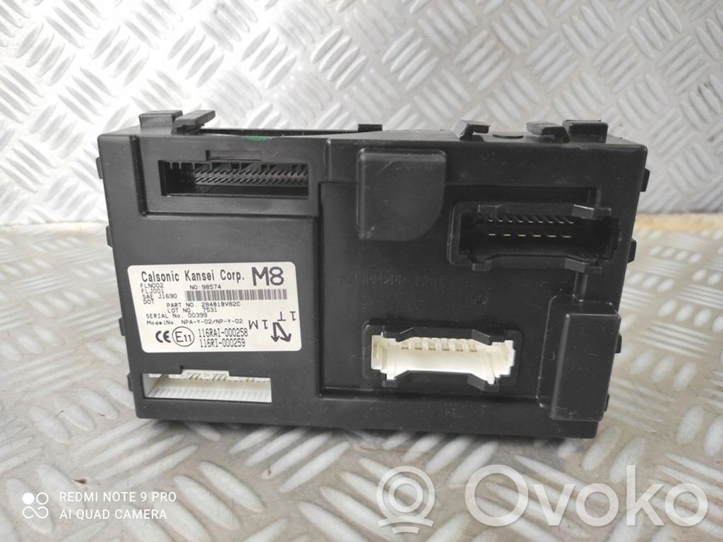 Nissan Juke I F15 Central body control module 