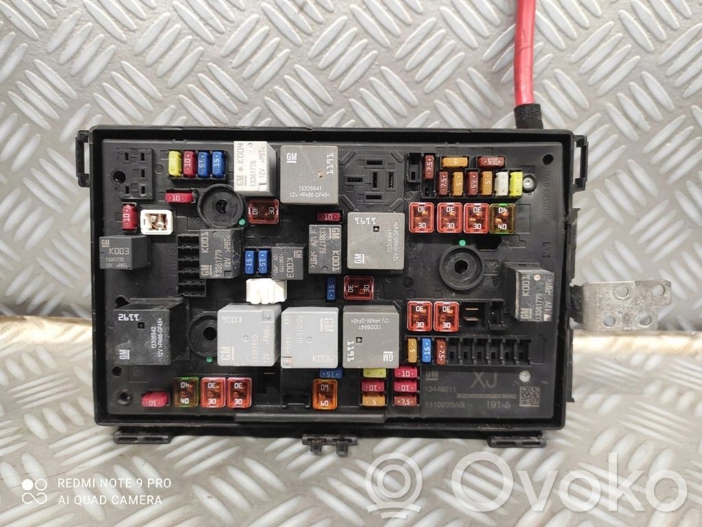 Opel Astra K Fuse box set 