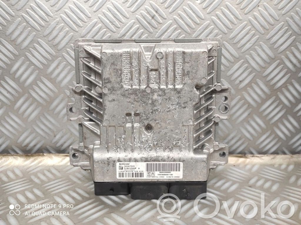 Engine control unit/module   9666681180,9800268980,SID807E