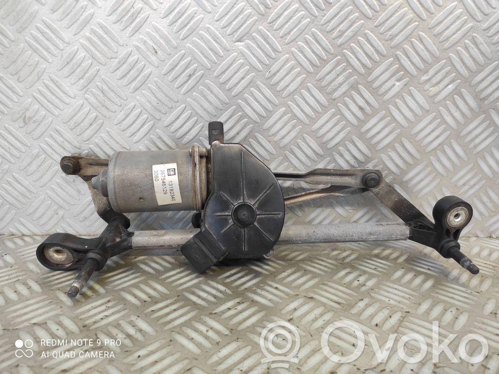 Opel Corsa D Front wiper linkage and motor 