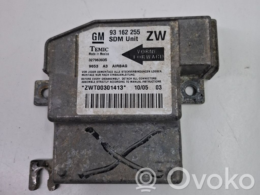 Opel Tigra B Airbag control unit/module 