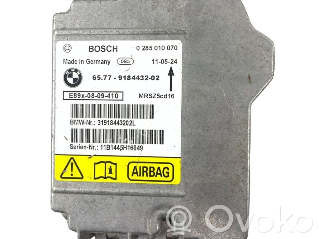 BMW X1 E84 Airbag control unit/module 
