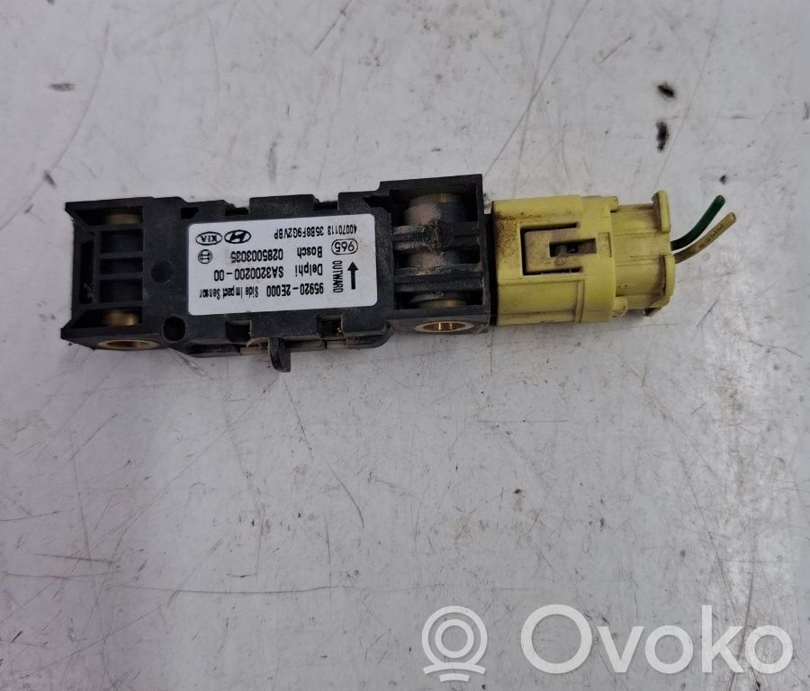 Hyundai Tucson JM Senzor impact/declanșare airbag 
