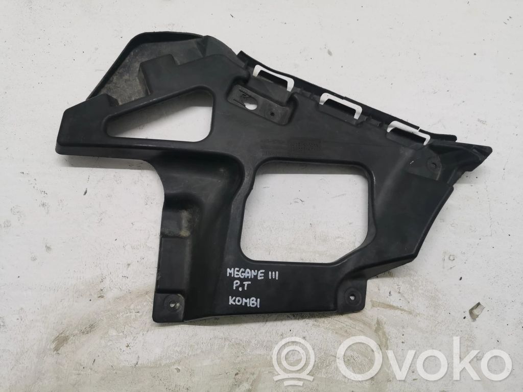 Renault Kangoo II Soporte de montaje del parachoques trasero 
