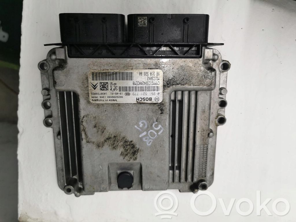 Peugeot 5008 II Unidad de control/módulo ECU del motor 
