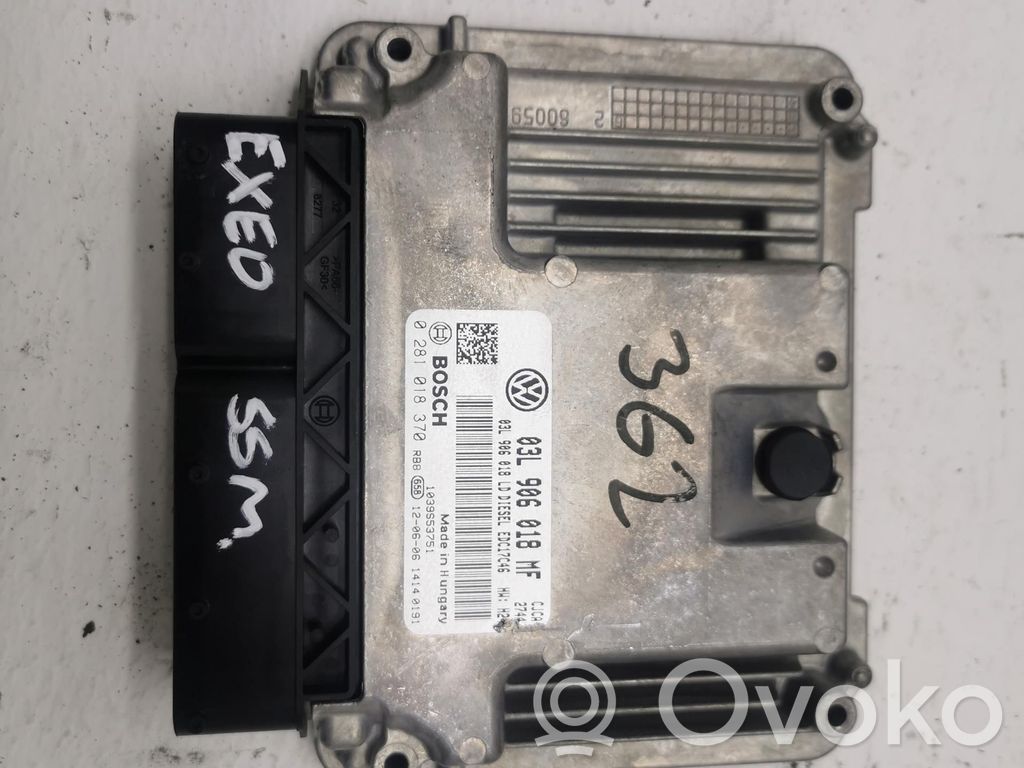 Seat Exeo (3R) Engine control unit/module ECU 